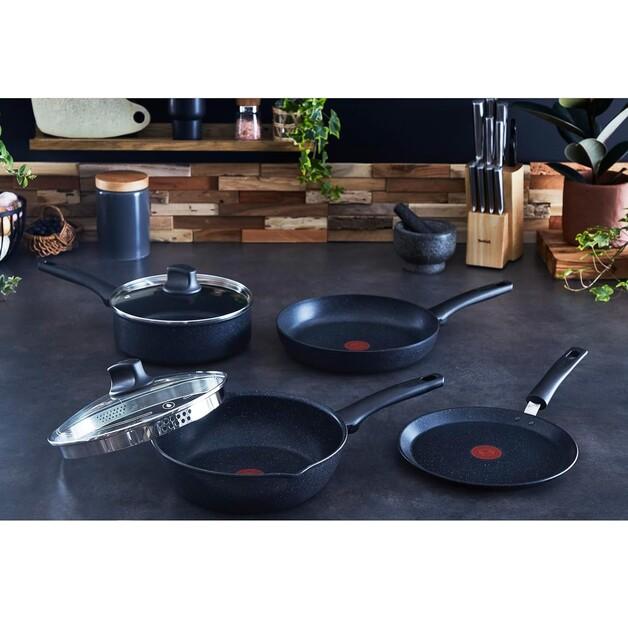 Wok Pan Tefal Black Stone 28 Cm (G2811972)