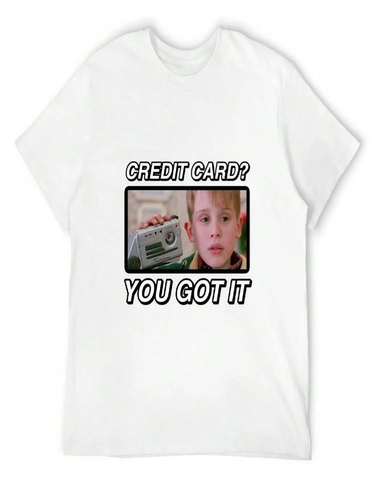 Credit Card, You Got It T-Shirt Anime Stuff Anime Clothes Vintage Anime Shirt Shirts Unisex's T Shirts