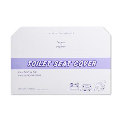 Couvre-sièges de toilette jetables solubles dans l'eau