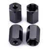 AXSPEED 4Pcs 5mm To 7mm/12mm Hex Wheel Hub Adapters Conversion for Axial SCX24 1/24 Wheels On WPL D12 1/10 RC Car Upgrade Parts