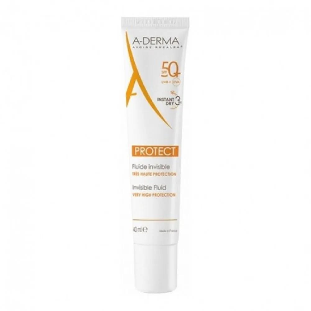 A-DERMA Protect Invisible Fluid SPF50+ 40ml
