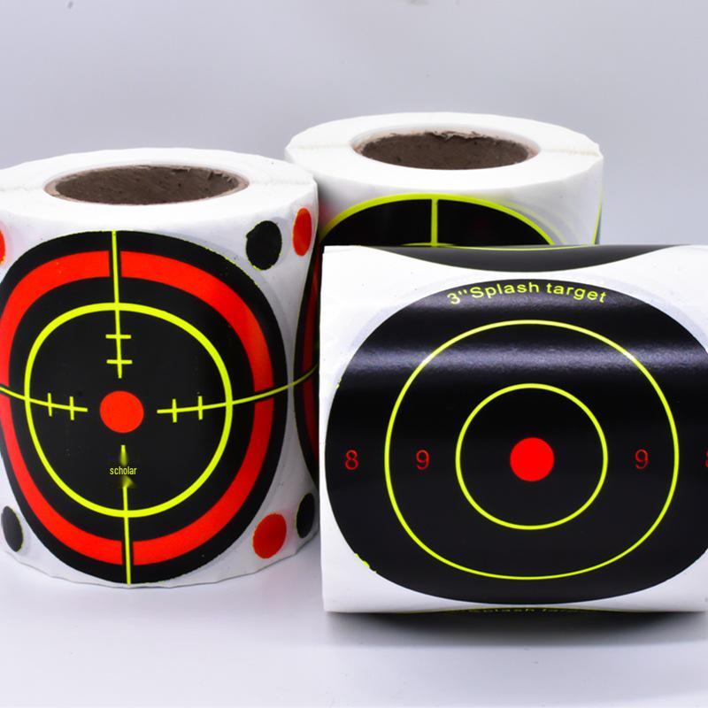Selbstklebende Spritzer-Schieß- & Bogenschieß-Zielaufkleber