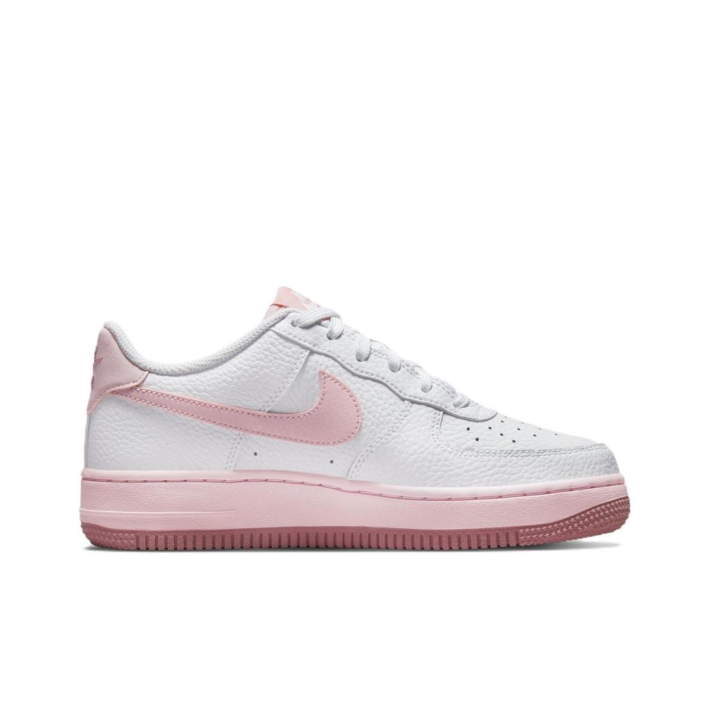 Nike Air Force 1 GS Hvit Rosa Foam Kids joggesko CT3839-107
