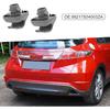 Sun Visor Clip 88217-S04-003ZA for Honda Civic 1996-2008 2pcs Plastic Gray