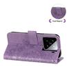 Für Xiaomi 15 Hülle Blumenmuster PU Leder Brieftasche Ständer Handyhülle