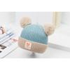 Babymütze Herbst und Winter Baby Wollmütze Doppelschicht 1-3 Jahre alte Kinder Jungen und Mädchen Strickmütze Kinder Erwachsene Mütze