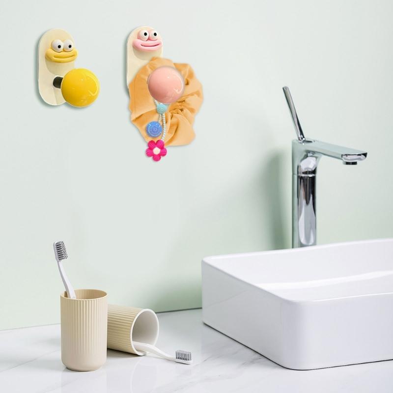 Space Saving Hair Accessory Holder Stylish Dopamine Hook for Hairband and Scrunchie Women Hair Tie Storage Rack