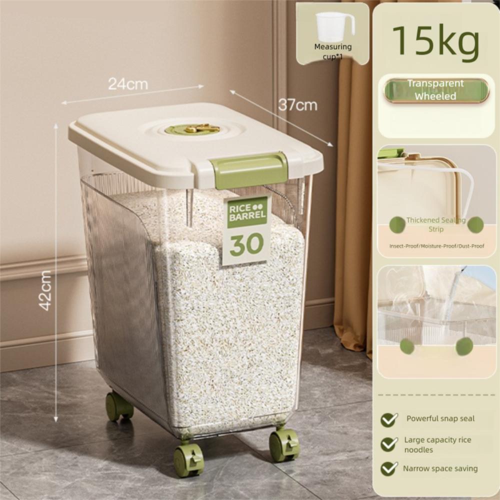 Feuchtigkeitsdichter Reisbehälter Auslaufsicherer Getreidebehälter Kreativer Lebensmittelbehälter