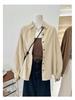 Women's Corduroy Shirt - Loose, Long Sleeve, Versatile Cardigan Jacket for Autumn 2025