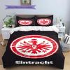 Eintracht Frankfurt Pattern Bedding,Quilt Set Quilt Cover Pillowcase Home Birthday Gift(1 * Duvet Cover + 2 * Pillowcase, Without Core)