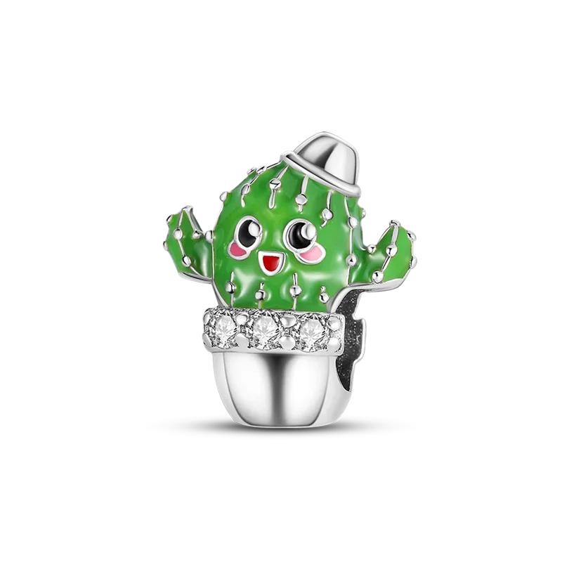 Charm Fit Originální náramky Měď Roztomilé zvířátko Sova Kočky Mořská želva Korálky Dámský přívěsek Korálky Výroba šperků