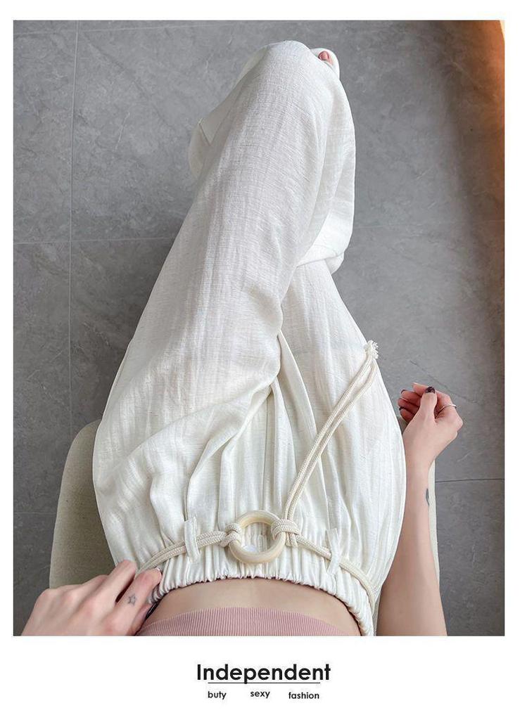 Autumn Plus Size Wide-Leg Skirt-Pants: Flattering Long Drapey Slimming Design