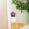 Surprised Cartoon Monkey Switch Sticker Cute Playful Wall Decal for Kids Bedroom Playroom Nursery Self-Adhesive Easy Install