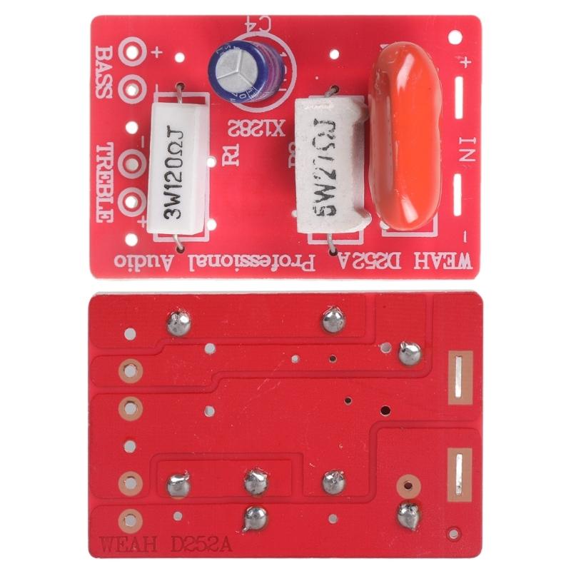 80W 2 Way/3 Way Crossover Filters Frequency Divider