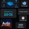 8G+128G Android 12.0 Wireless Carplay AI Box NA version QCM6125 HDMI Wireless Android Auto BT 5.0  Adapter&GPS for Toyota Kia