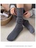 Women's Retro Ballet Wool Socks - Autumn & Winter, Long Calf-Length, Hollow Out, Korean Style Leg Warmers
