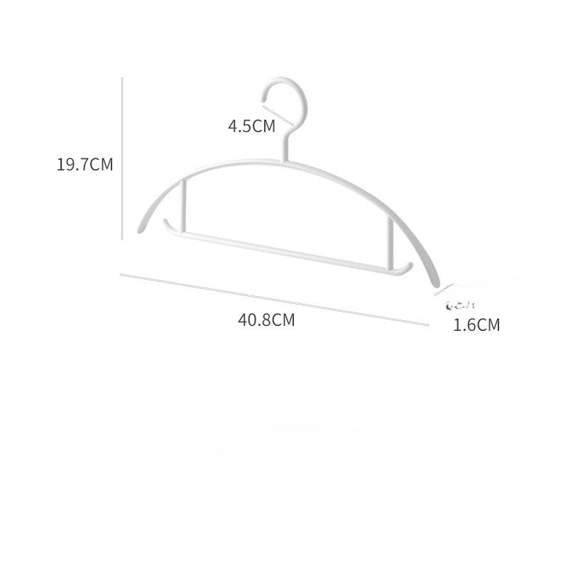

Бесшовная утолщенная и противоскользящая вешалка для одежды Basic model 10pcs