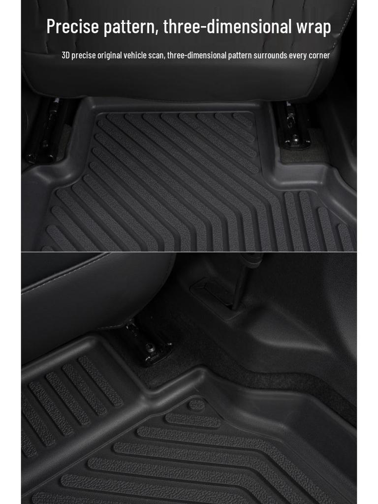 Compatible Yueyi 07 Floor Mats: Non-Slip, Wear-Resistant, Eco-Friendly TPE, Custom Fit for 25 Models.