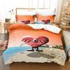Bad Bunny Un Verano Sin Ti Bedding Set Summer Beach Print Duvet Cover All Sizes CustomizableTextile Twin Full Queen King Size