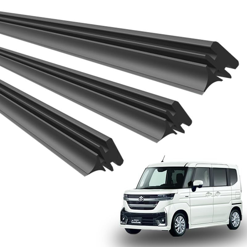 ProTorque New Spacia Wiper Replacement Rubber SPACIA MK53S SUZUKI Spacia Gear Genuine Compatible Driver