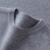 2025 A/W Men's Thick Cashmere Crew Neck Sweater for Business Casual Wear