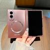 Luxury Electroplated For Magsafe Magnetic Case, for Samsung Galaxy Z Fold8 Wide 7 6 5 Screen Tempered Glass Protective Cover