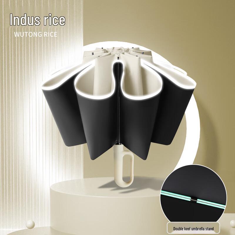 Nanjiao Automatic Reverse 10-Rib UV Protection Umbrella
