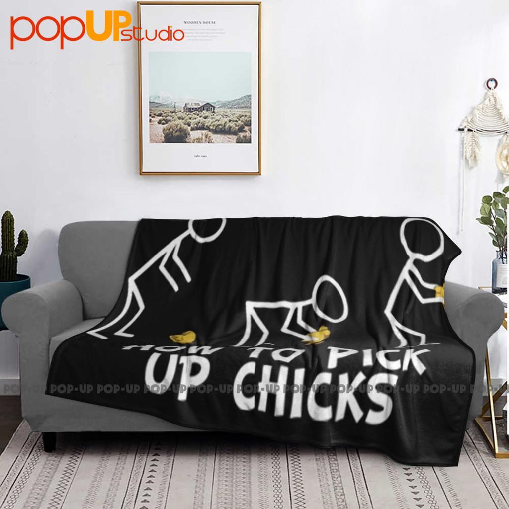 How To Pick Up Chicks Ultra-Soft Blanket Quilt Winter Sofa Cover Bed Covers
