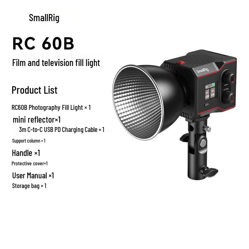 SmallRig 60W Bi-Color Portable LED Video Light