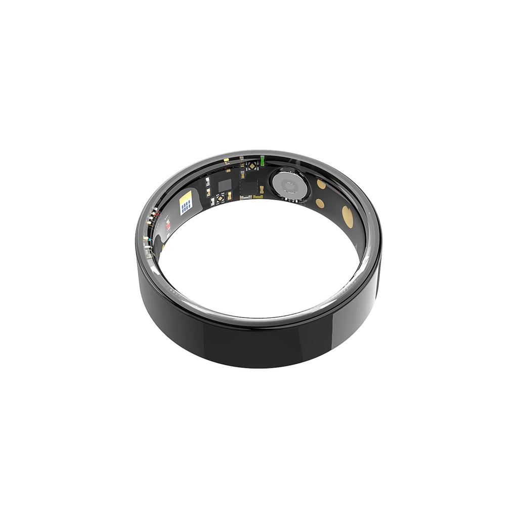 Smart Ring with Charging Case for Men Fitness Tracker Sleep Heart Rate Remote Care BT IP68 Waterproof Wireless Smart
