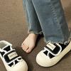 Platform Casual Pumps Women's  Spring/Summer New Velcro White Shoes Fashion Sports Easy to Match Fashionable Ladies Shoes
