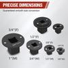 4Pcs Lower Profile Impact Conversion Set High Carbon Steel Construction For Limited Areas And Demanding Applications