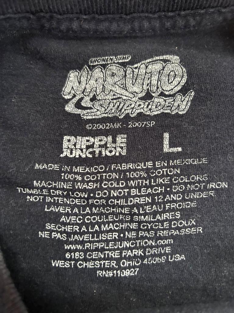 [USED] 90s 00s Naruto Anime T-shirt Vintage Tee