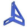 45 90 Degree Miter Triangle Ruler High Precision Layout Measuring Tool Woodworking