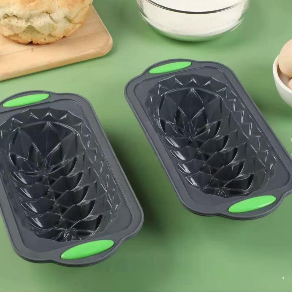 High-Temperature Resistant Silicone Cake, Toast, Cookie, and Muffin Mold