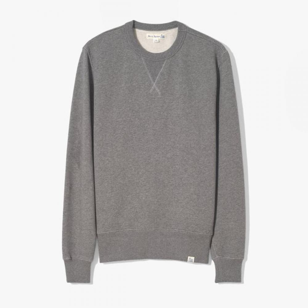 Merz B.schwanen Vintage Fleece Sweatshirt Mbd2m60000a13 GRAY (GRAY)/M(100)
