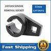 1 pièce Outil Clé pour Dépose de Capteur d'Oxygène Lambda d'Échappement Offset 22mm 7/8" Entraînement 3/8" Outil d'Installation Lamda O2 Accessoires Auto