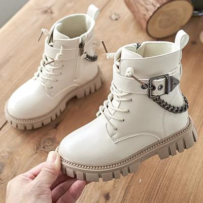 Kinderstiefel Mädchen Jungen Stiefel Lässige warme Knöchelschuhe Kinder Mode Turnschuhe für Kinder Seitlicher Reißverschluss Kinderstiefel