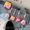 Cute Kirby Keychain - Funny Cartoon Star Backpack Pendant for Best Friends
