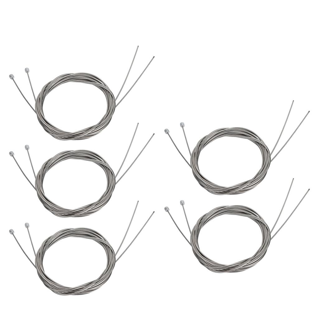 10Pcs Bike Shifter Cable Stainless Steel Rustproof Bicycle Gear Cable Shift Cable Wire for Mountain