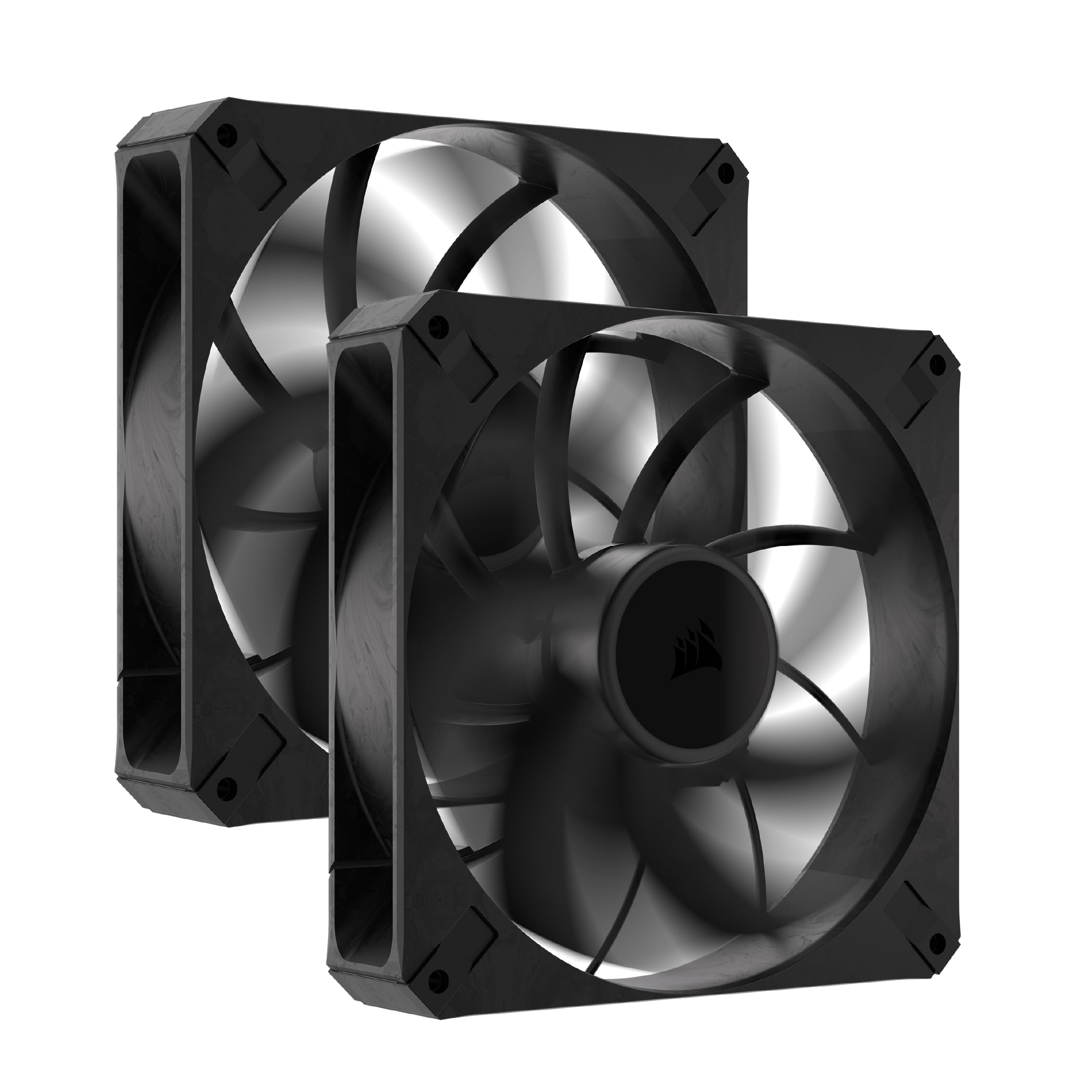 

CORSAIR RS140 MAX 140mm PWM 30mm Thick PC Case Fan Dual Pack Black CO-9050175-WW чорний