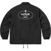 Supreme Crest Coaches Jacket Black