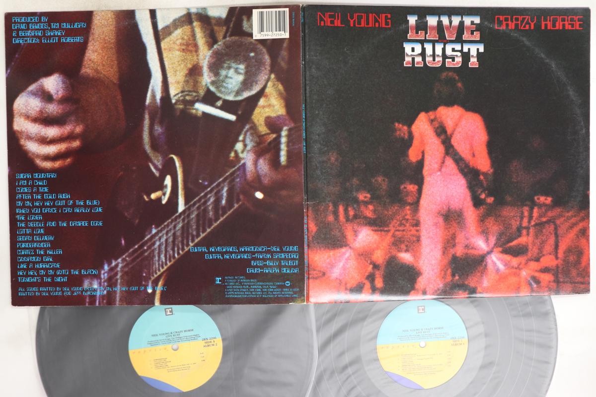 

LP Record NEIL YOUNG, CRAZY HORSE - Live Rust 2RX2296 REPRISE US Rock Used