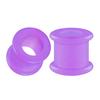 WKOUD Silicone Tunnels Ear Gauges 3-38mm Double Flared Saddle Expander For Women Men Body Piercing Jewelry Gauge