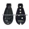 Chrysler 4+1 Button Smart Key Shell for Remote Start - Pack of 2