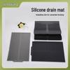 Silicone Kitchen Draining Mat – Heat-Resistant, Non-Slip Drying Mat for Dishes, Fruits, and Vegetables