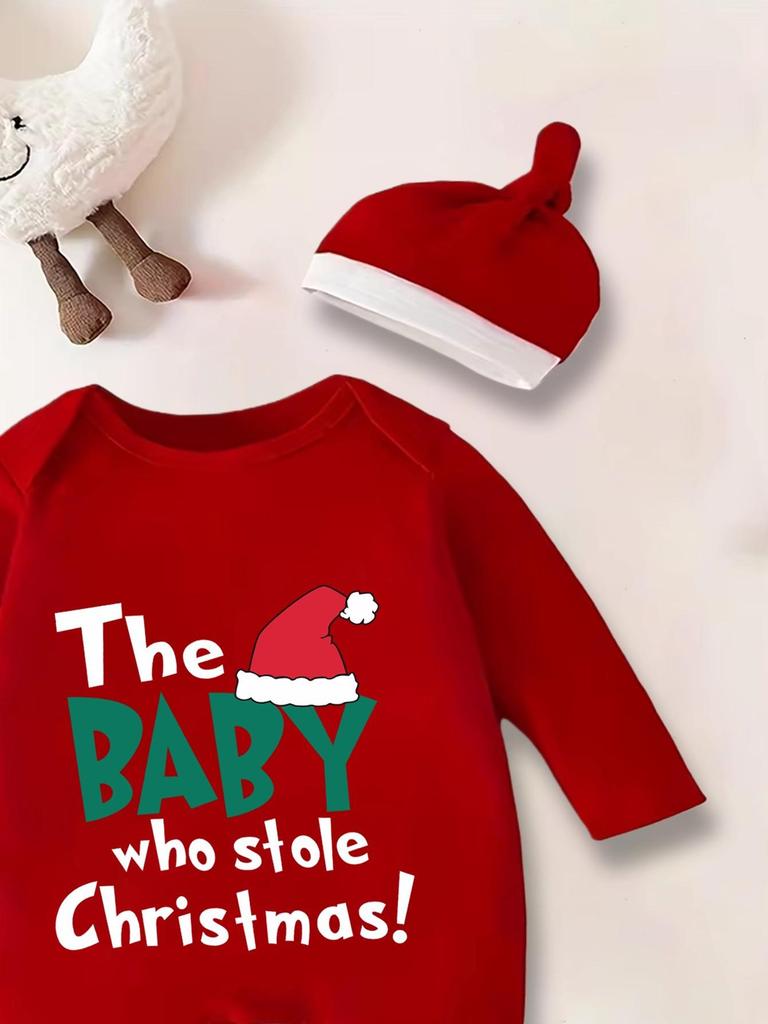 Baby Reindeer Christmas Romper: Cute Long Sleeve Holiday Onesie for Crawling