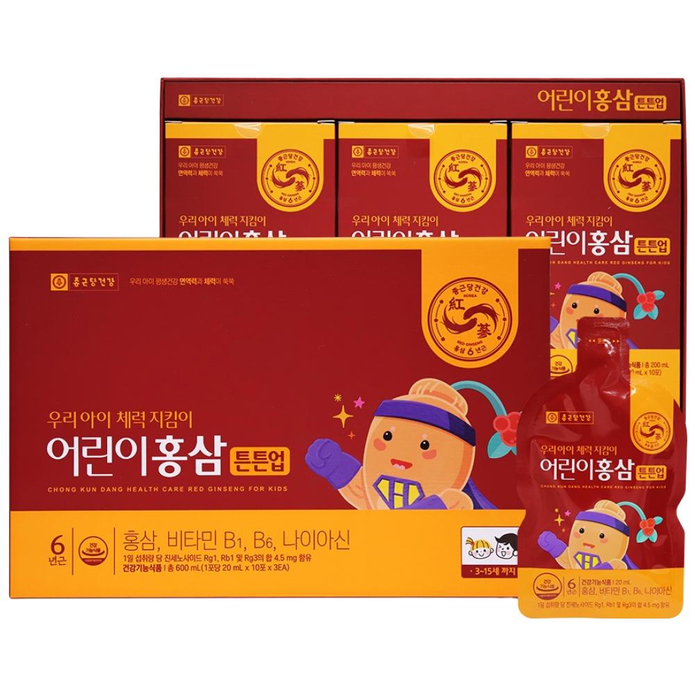 Chong Kun Dang Children's Red Ginseng 20ml x 30 packets 600ml 150 pcs