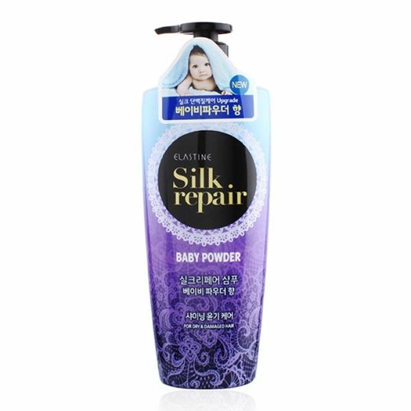 ELASTINE Silk Baby Powder Shampoo 550ml (W97C883)