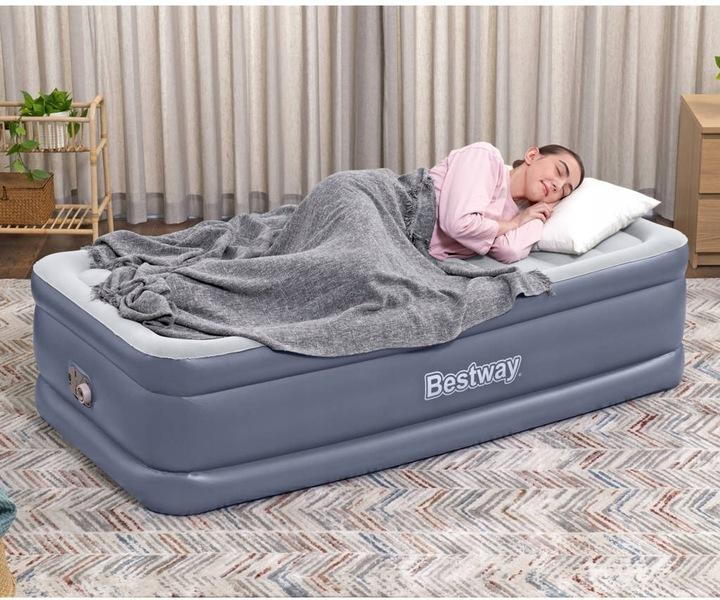 Materac Dmuchany Jednoosobowy Łóżko Z Pompką 191X97X51 Cm Bestway